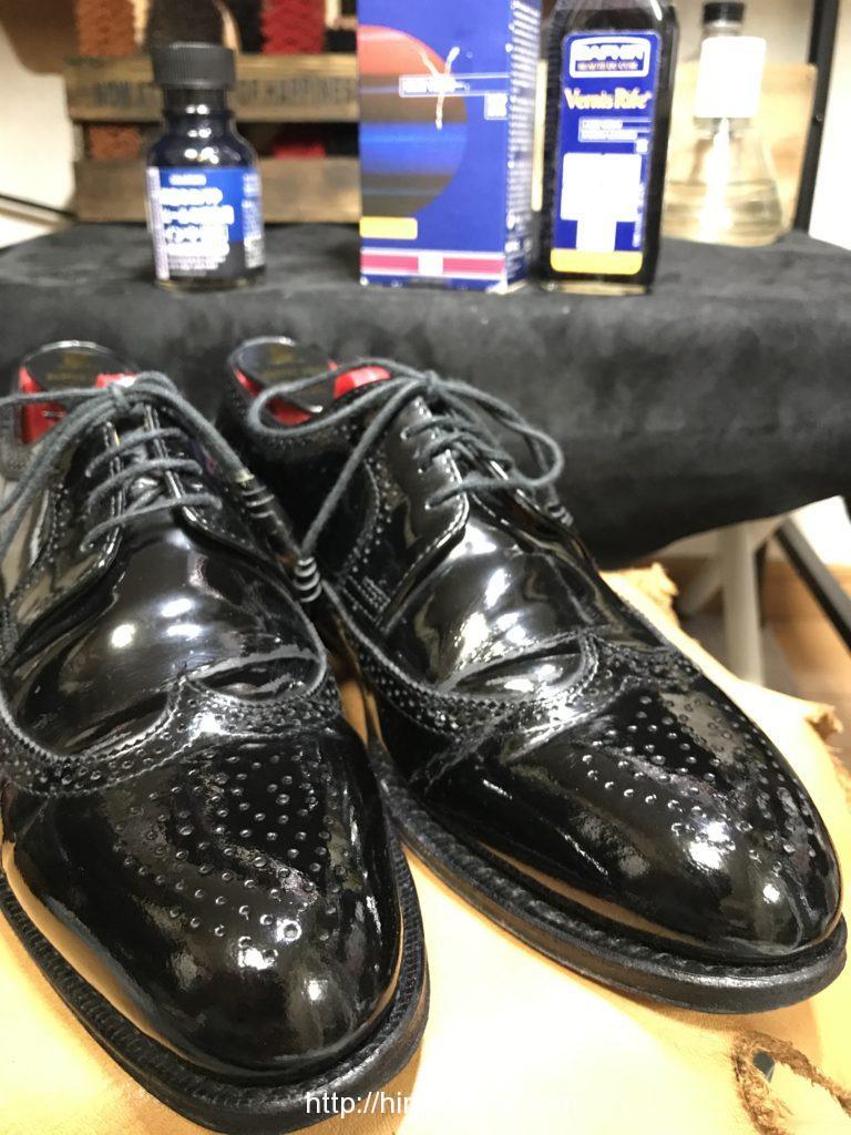 汚れたエナメル靴をあっという間に綺麗にする方法をご紹介 革靴と生きるhirosophyの人生論