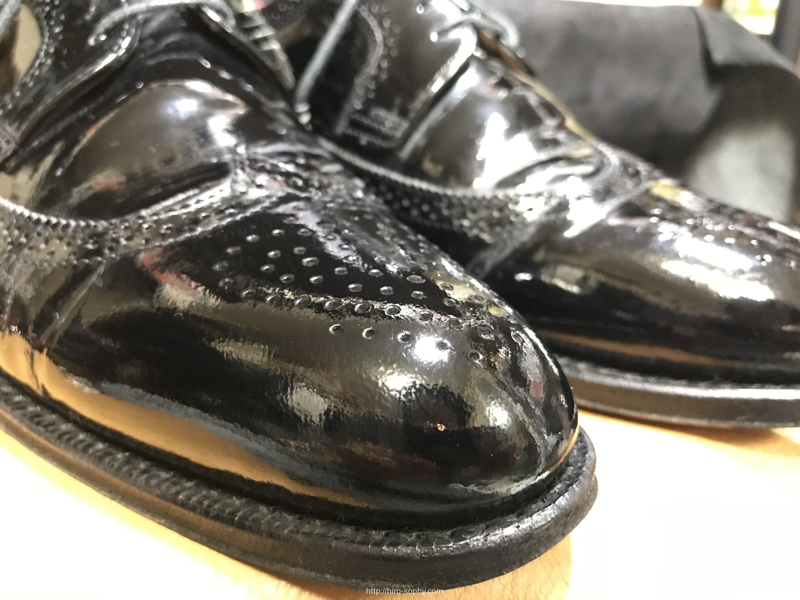 靴好き必見 ガラスレザーのお手入れ方法と絶対に使ってはいけないケア用品とは Hirosophyの革靴lab